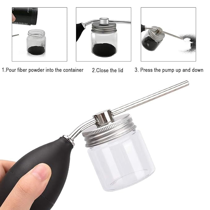 Dispensador de glitter manual