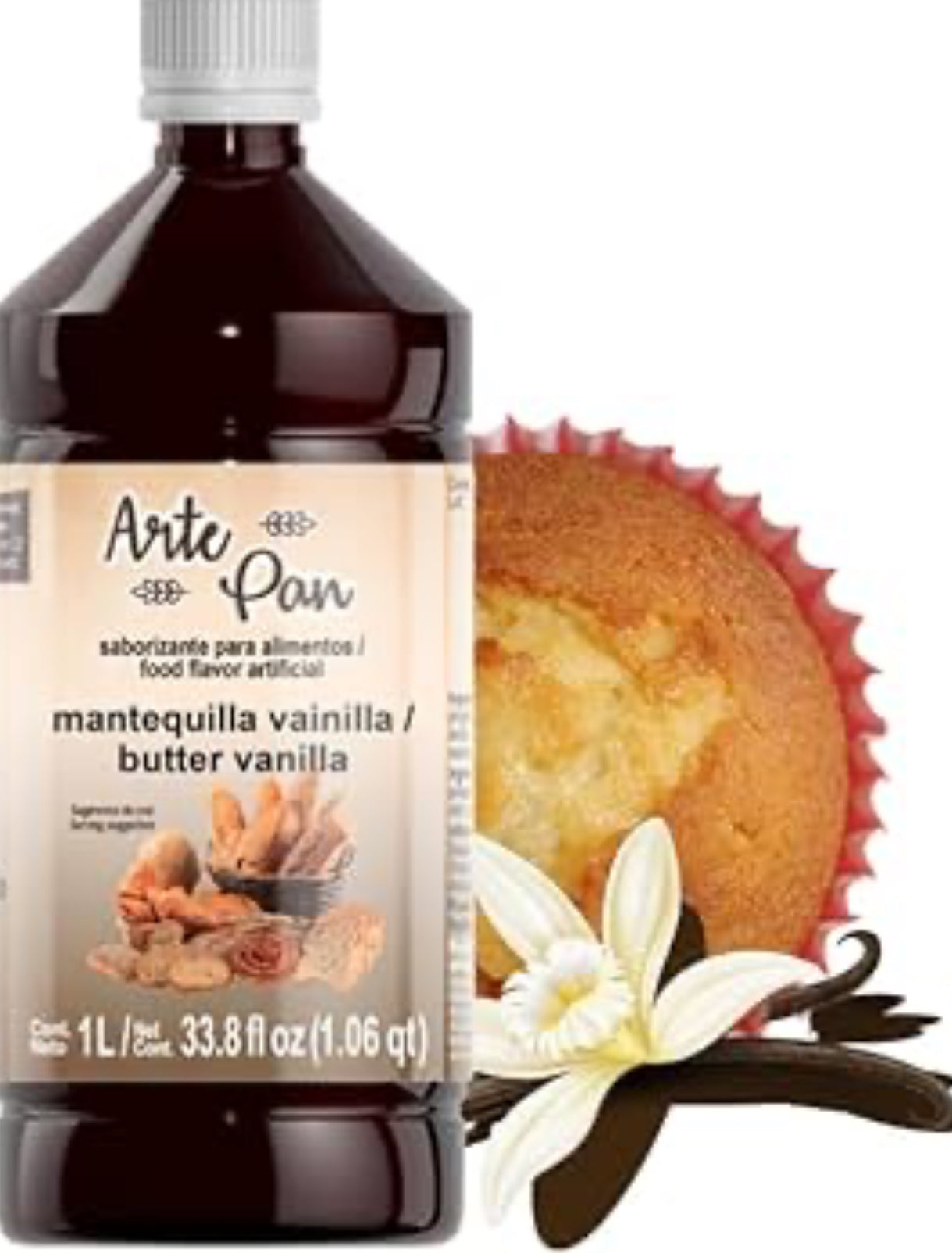 Mantequilla vainilla grande