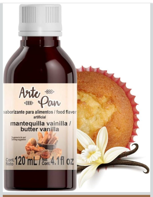 Saborizante mantequilla vainilla pequeño