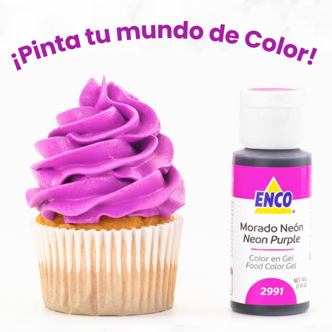 Enco morado neón