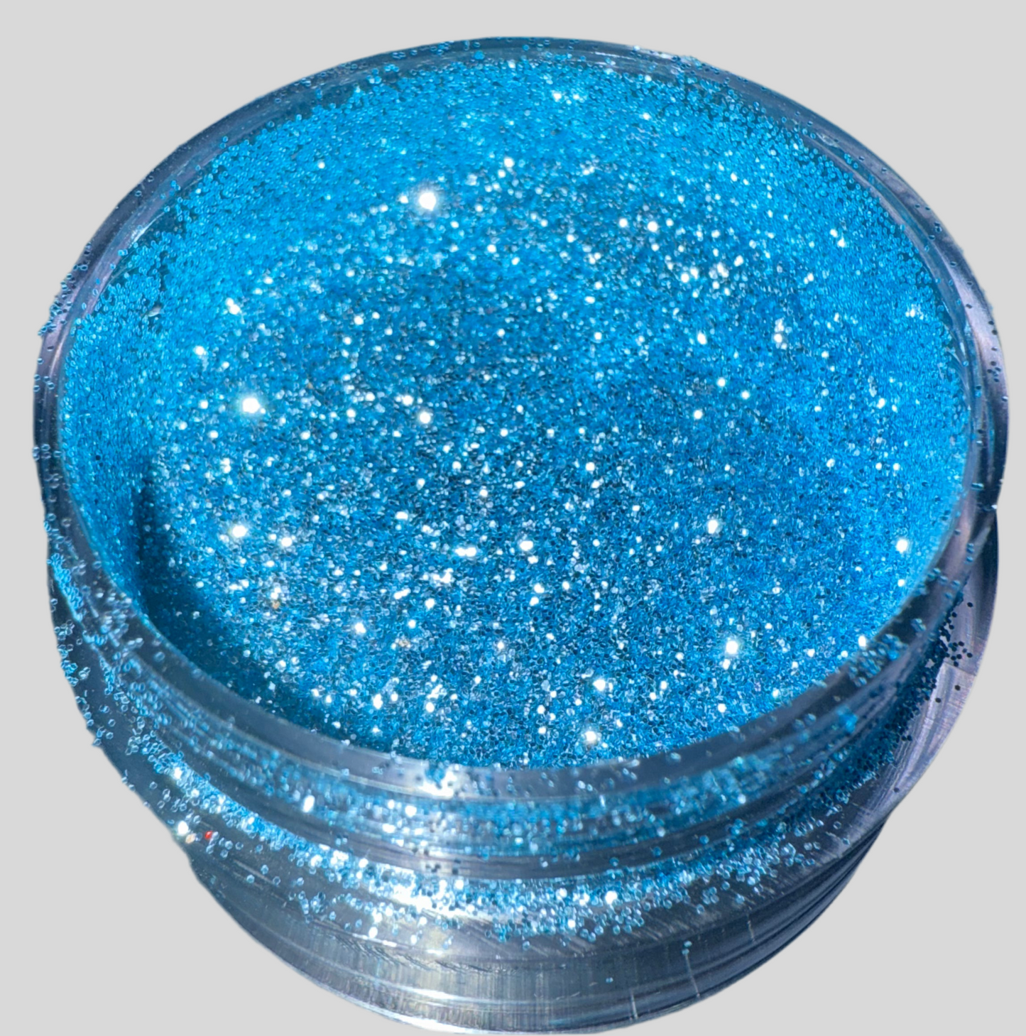 Azul bebe glitter