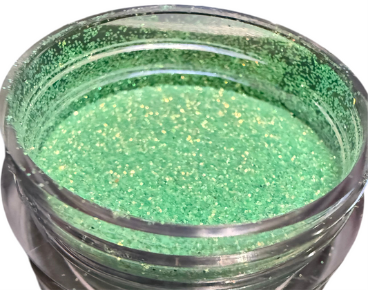 Glitter verde Jade